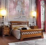 Кровать 180 см без изножья PUCCINI Ciliegio Saoncella