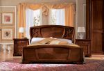 Кровать с деревянным изголовьем с изножьем (180х200) Tosca (Dalcin)